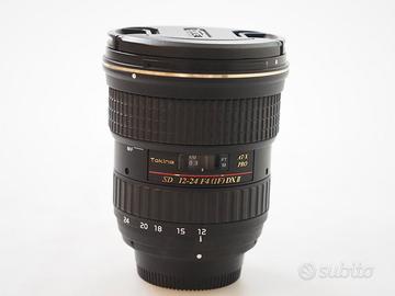TOKINA SD 12-24 F 4 IF DXII X NIKON