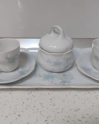 Set caffè vintage Seltmann Weiden porcellana