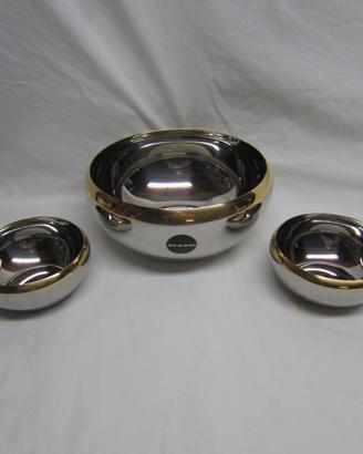 Alessi Set Insalatiera Ciotole Acciaio inox 18/10