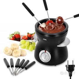 Set per fonduta di cioccolato elettrico 6 persone