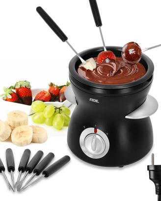 Set per fonduta di cioccolato elettrico 6 persone