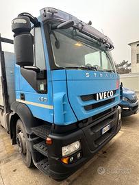 IVECO STRALIS 450 Motrice con pianale con sponde