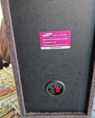 subwoofer samsung