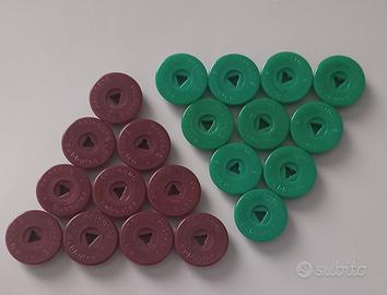 Subbuteo 20 basi monoblocco 