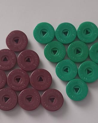 Subbuteo 20 basi monoblocco 