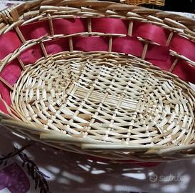 cesto natalizio vimini