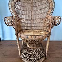 Poltrona "Pavone" vintage