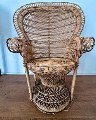 Poltrona "Pavone" vintage