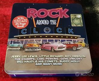 Cofanetto in metallo 3 cd rock originali 