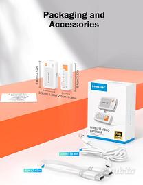 Trasmettitore e ricevitore wireless USB C