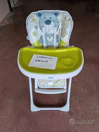 Seggiolone Pali Pappy Light ben tenuto