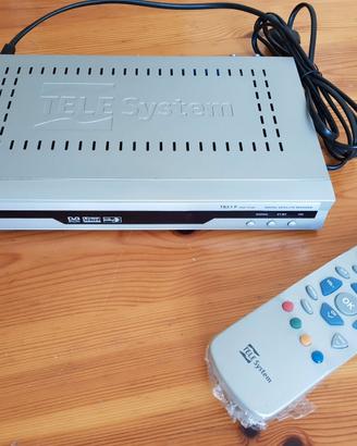 Decoder digitale satellitare Tele System TS3.1 F