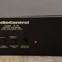 AUDIOCONTROL D 10 EQUALIZZATORE HI-FI