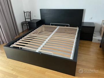 LETTO CONTENITORE MALM IKEA + CONSEGNA