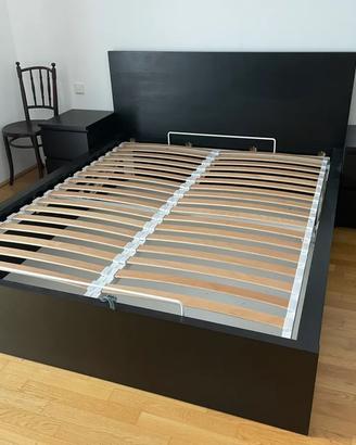 LETTO CONTENITORE MALM IKEA + CONSEGNA