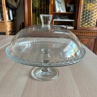 Tortiera in vetro con campana – Ø 32 cm