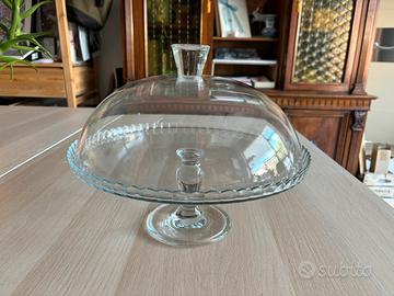 Tortiera in vetro con campana – Ø 32 cm