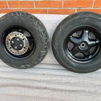 Coppia Ruote 10 MBK Booster NG Track