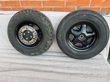 Coppia Ruote 10 MBK Booster NG Track