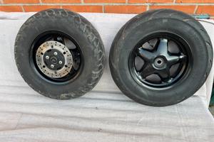 Coppia Ruote 10 MBK Booster NG Track