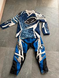 Completo motocross bambino taglia 24