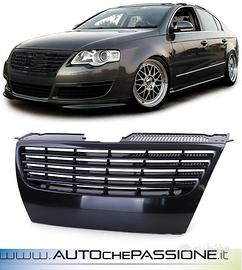 Griglia calandra nera per VW Passat B6 3C 05-08