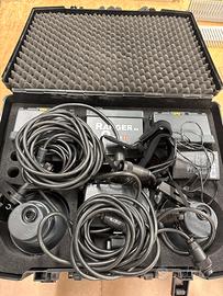 Elinchrom kit 2 luci flash con batterie