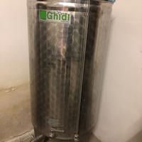 Contenitori acciaio INOX vino e olio