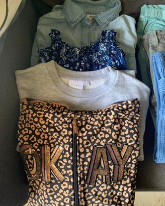 Stock abbigliamento bambina/ragazza 9-13 anni