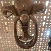 Battente per porta in ferro battuto 