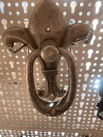 Battente per porta in ferro battuto 