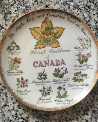 Canadà: Piatto ricordo da appendere alla parete