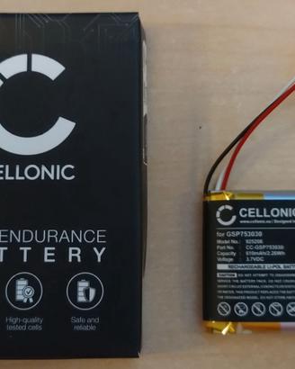 Batteria cuffie JVC 925206 compatibile GSP753030