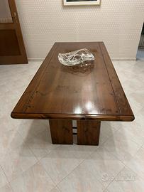 Tavolo in legno massello grattarola