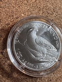 moneta euro argento