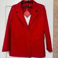 Giacca rossa bordeaux