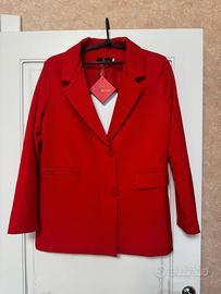 Giacca rossa bordeaux