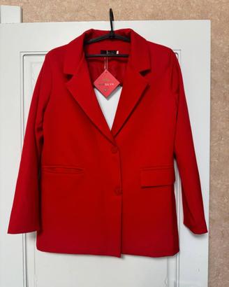 Giacca rossa bordeaux