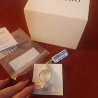 Anello Morellato con pietra Agata bianca, 18