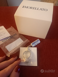 Anello Morellato con pietra Agata bianca, 18