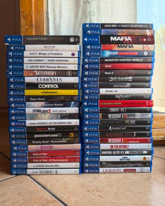 Lotto giochi PS4 playstation 4 prezzi bassi