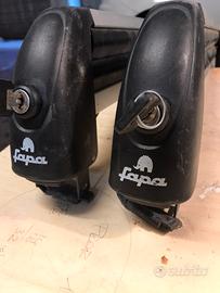 Portasci da auto con barre