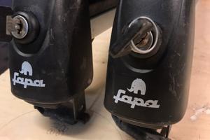 Portasci da auto con barre