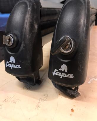 Portasci da auto con barre