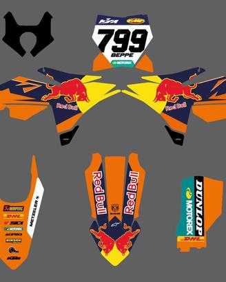 GRAFICA KTM PERSONALIZZATA