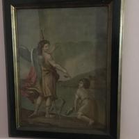 QUADRO SU TELA ANTICO