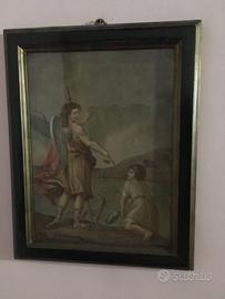 QUADRO SU TELA ANTICO