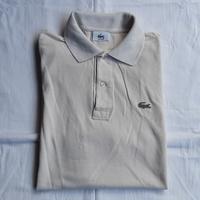 polo da uomo lacoste colore panna