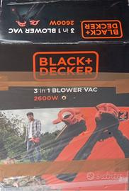 Black+Decker 3 in 1 Blower vac