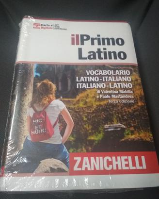 Il primo latino Zanichelli , sigillato come foto